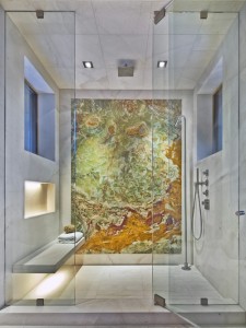 Contemporary Shower modern bathroom